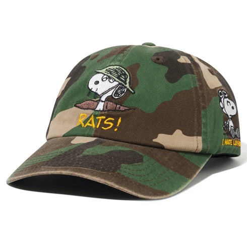 Butter Goods - Rats 6-Panel Hat (Washed Camo)